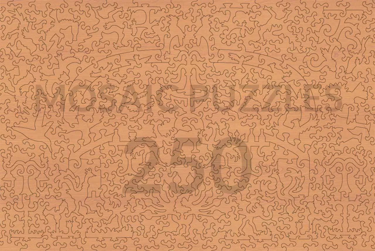Mosaic Puzzles Ceci New York Winged Kaleidoscope puzzle 500 piese fluturi