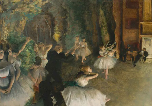 Mosaic Puzzles Degas Repetitia Baletului puzzle lemn 500 piese