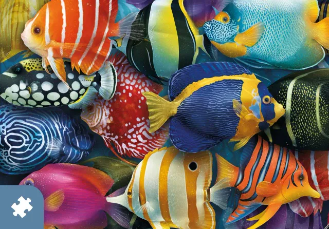 Mosaic Puzzles Traditions Sea of Colors puzzle carton 1000 piese