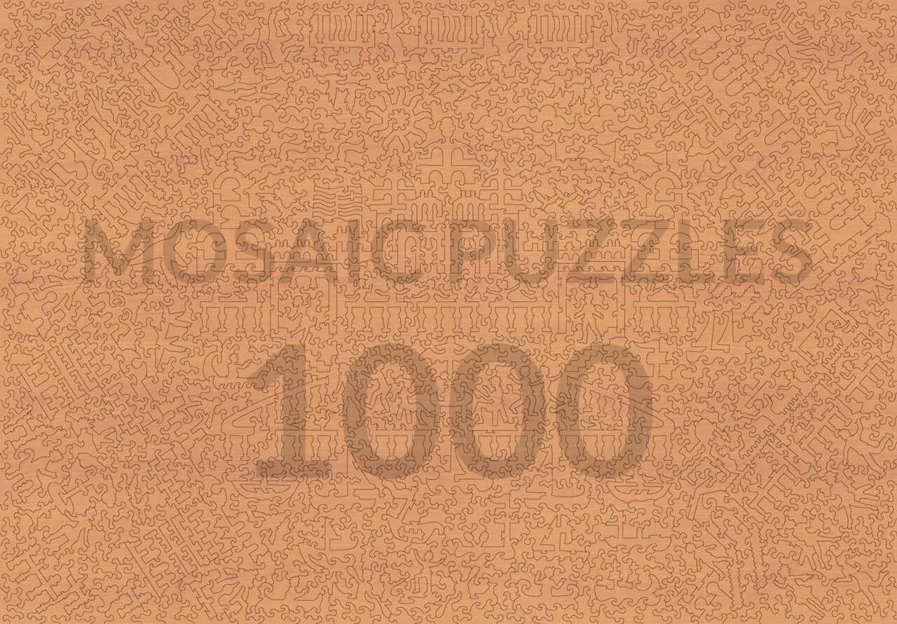 Mosaic Puzzles Morning View Santorini puzzle 100 piese Grecia