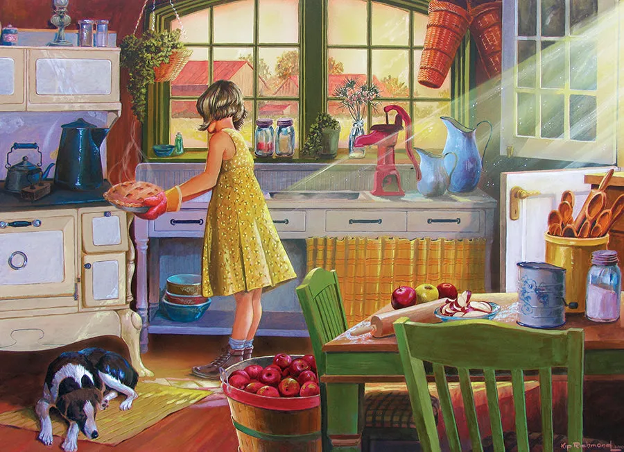 Cobble Hill Apple Pie Kitchen puzzle 500 piese