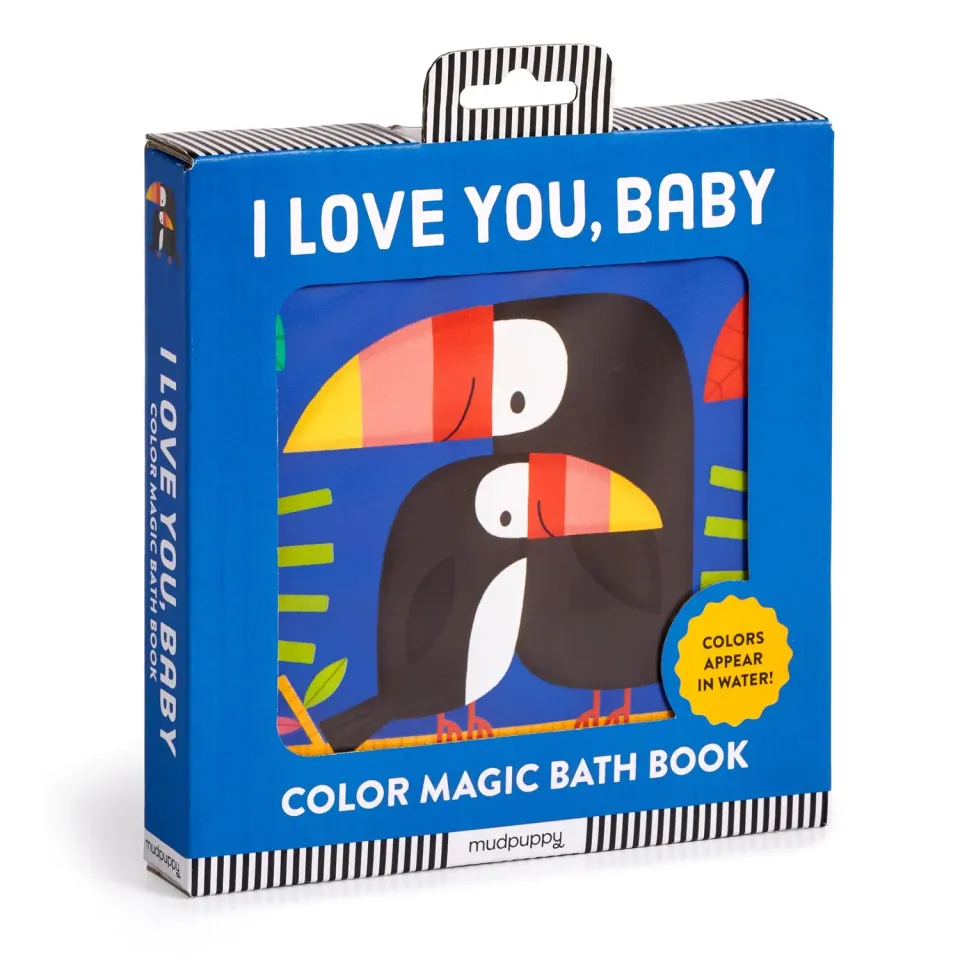 Mudpuppy I Love You Baby Color Magic carte baie bebelusi culori