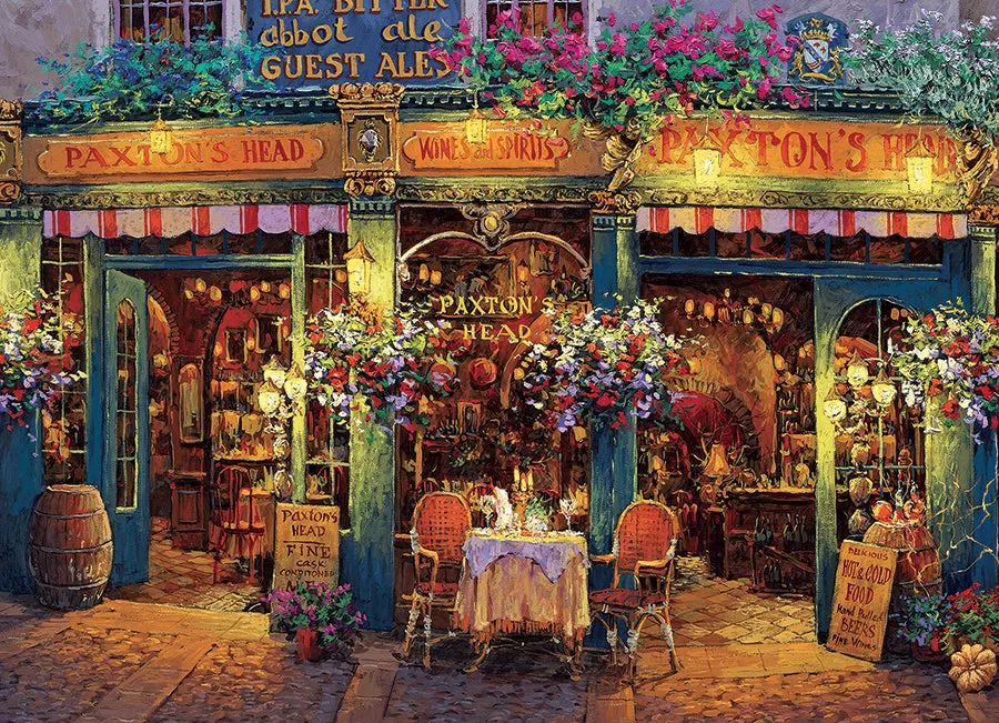 Cobble Hill Rendezvous in London puzzle 1000 piese bistro