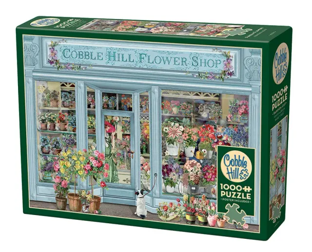 Cobble Hill Parisian Flowers puzzle 1000 piese florarie