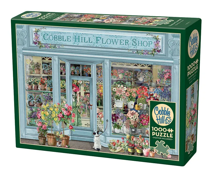 Cobble Hill Parisian Flowers puzzle 1000 piese florarie