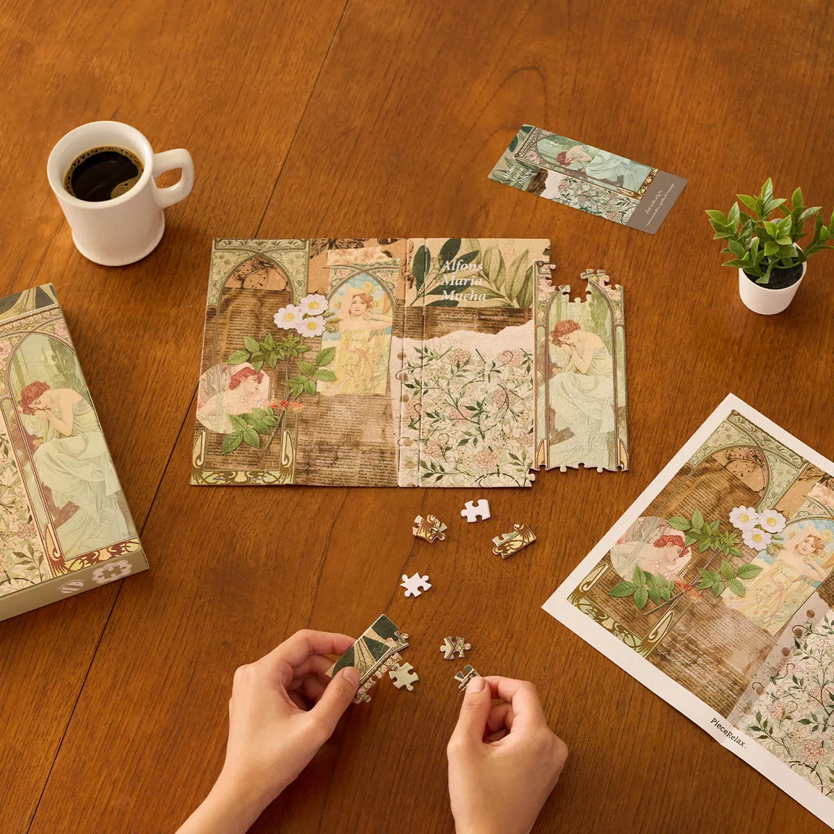 PieceRelax Puzzle Journal Times of Day YA1059 jurnal coperta puzzle