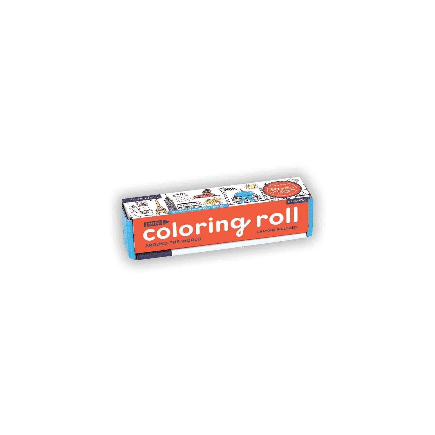 Mudpuppy Around the World mini rol colorat monumente