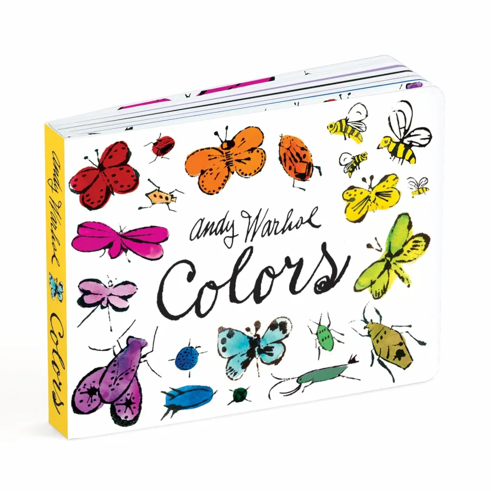 Mudpuppy Andy Warhol Colors carte cartonata 30 pagini culori