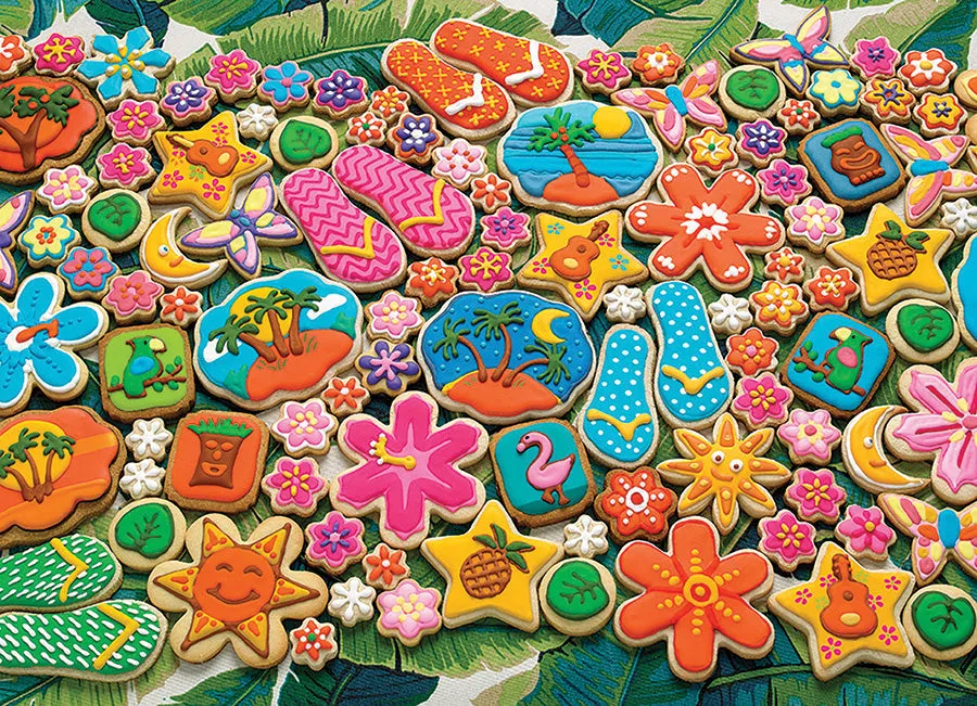 Cobble Hill Tropical Cookies puzzle 1000 piese tropical