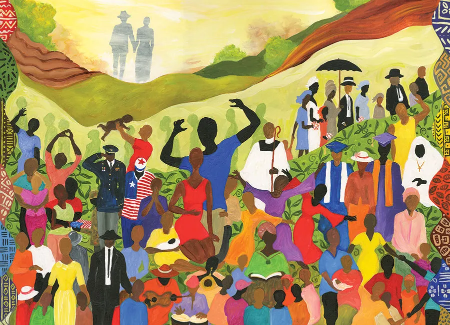 Cobble Hill Family Reunion puzzle 1000 piese arta