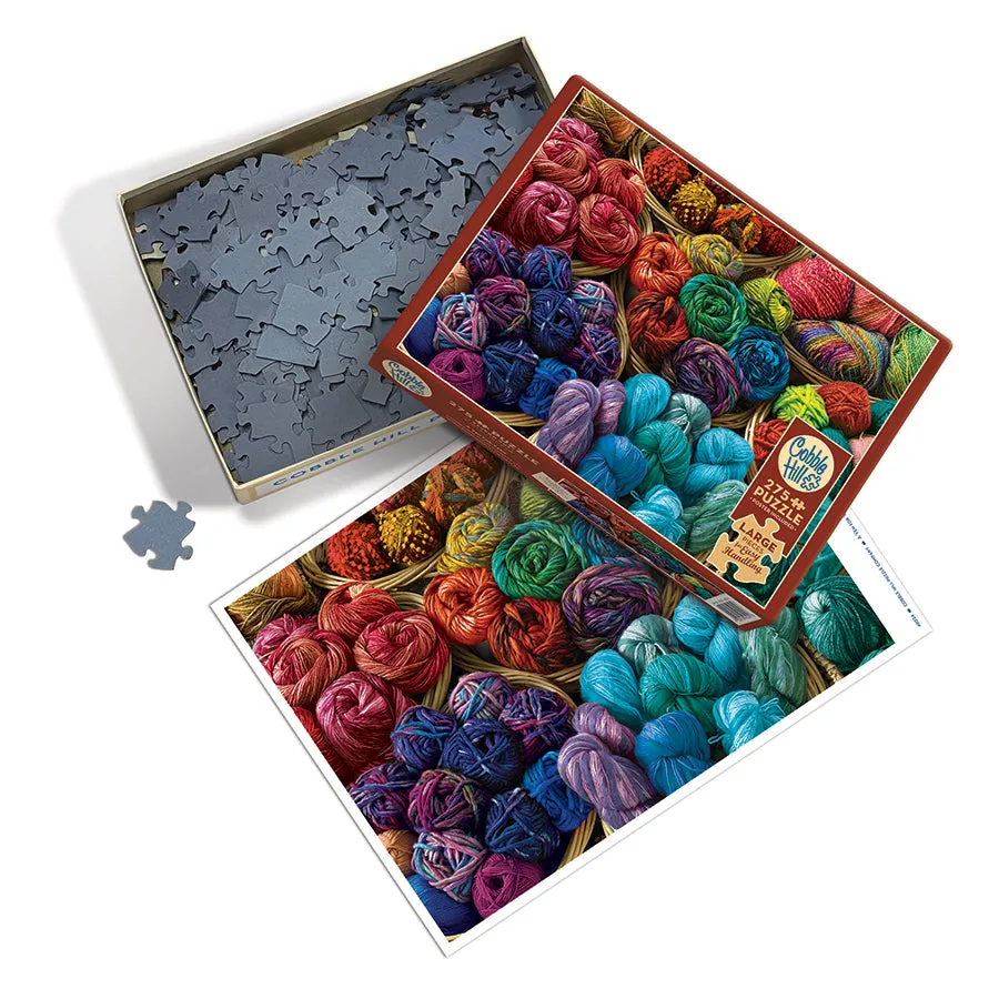 Cobble Hill Easy Handling A Yen for Yarn puzzle 275 piese lână