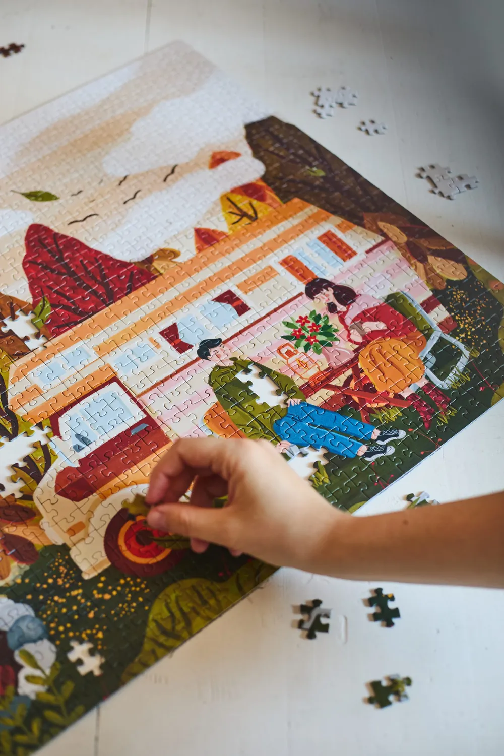 Muno Puzzle Camper puzzle 1000 piese toamna