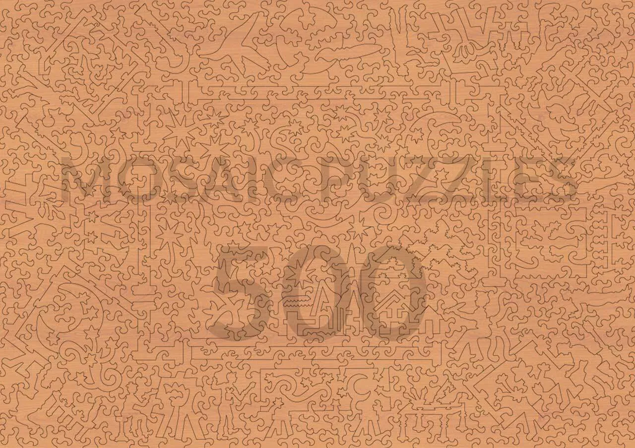 Mosaic Puzzles Van Gogh Starry Night Rhone puzzle 1000 piese