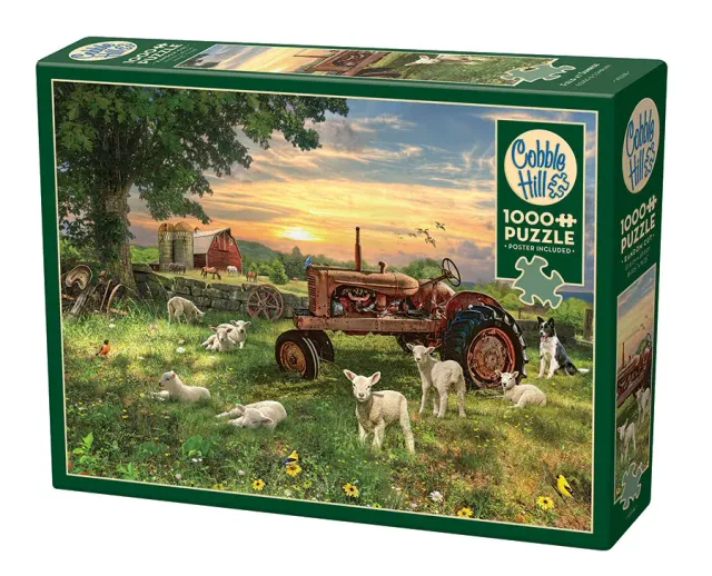 Cobble Hill Field at Sunrise puzzle 1000 piese ferma