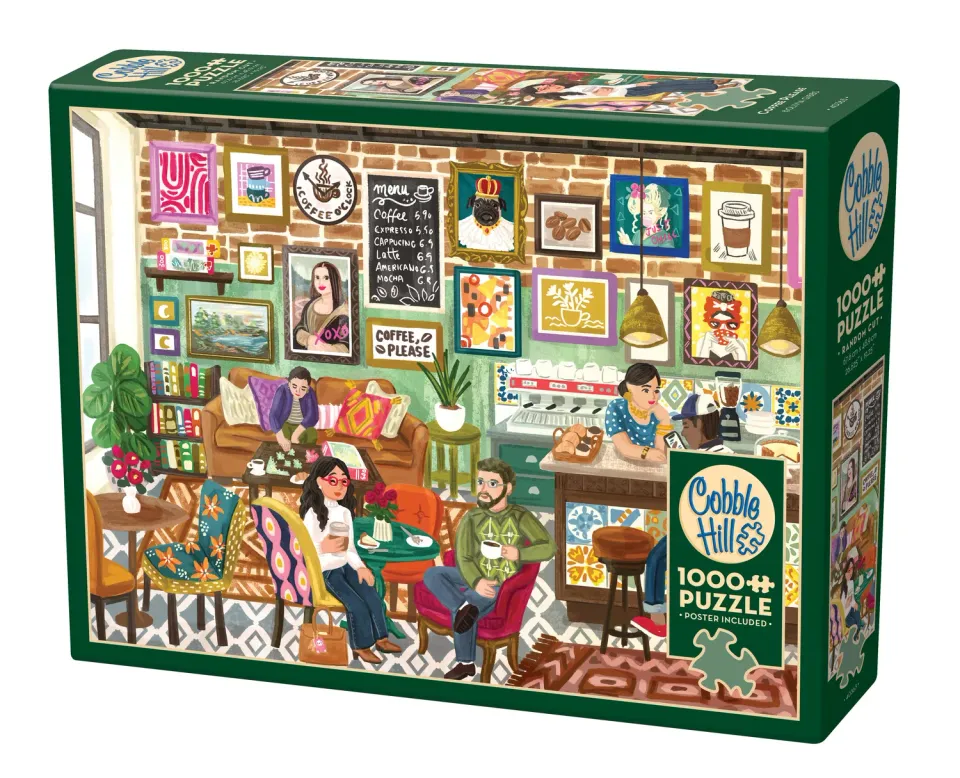Cobble Hill Coffee Please puzzle 1000 piese cafenea