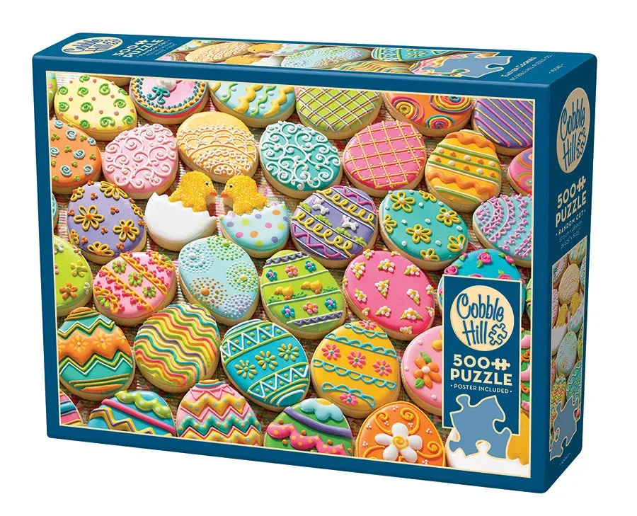 Cobble Hill Easter Cookies puzzle 500 piese fursecuri