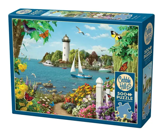 Cobble Hill By the Bay puzzle 500 piese peisaj