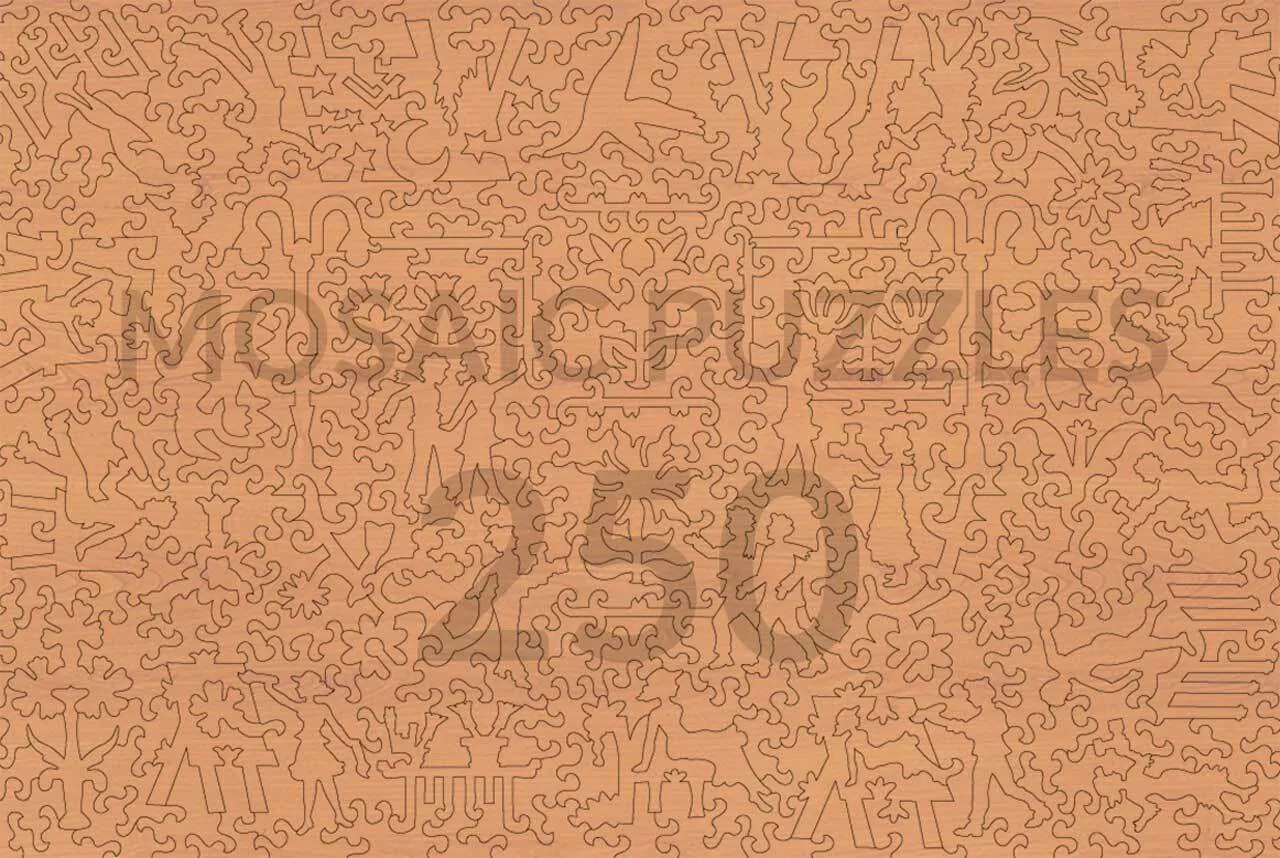 Mosaic Puzzles Tulips and Peonies puzzle lemn 500 piese floral