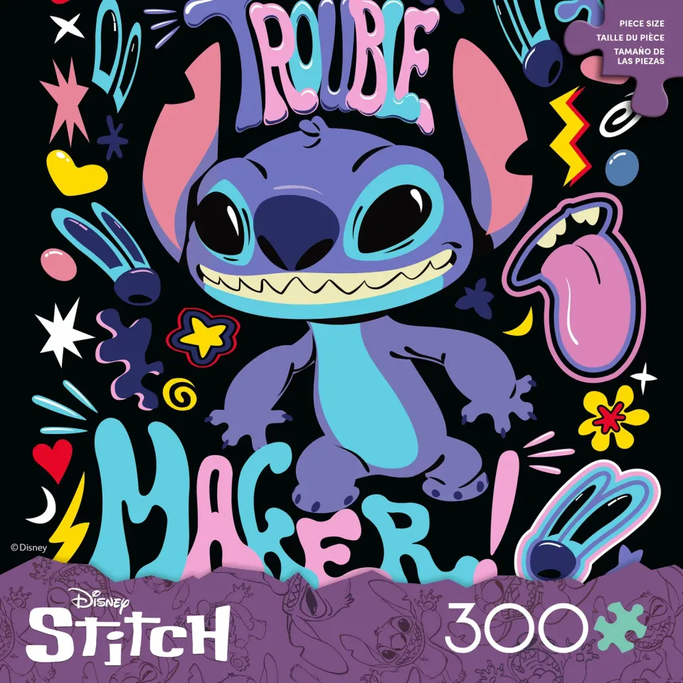 Ceaco Stitch Troublemaker puzzle 300 piese Disney