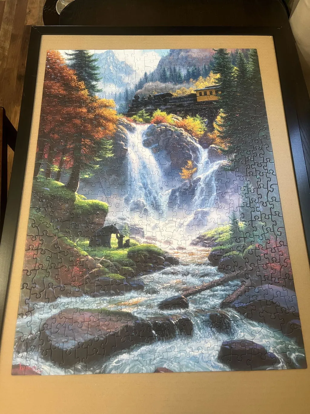 Cobble Hill Mountain Pass puzzle 500 piese toamna