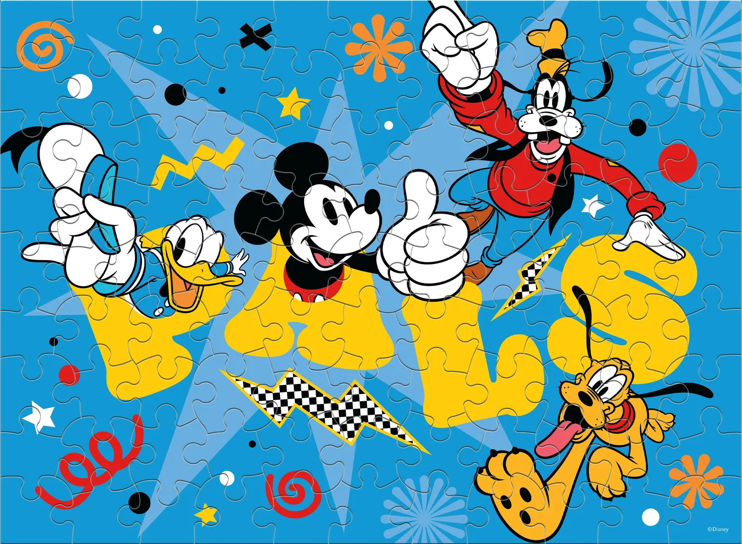 Ceaco Mickey and Pals puzzle 100 piese foil