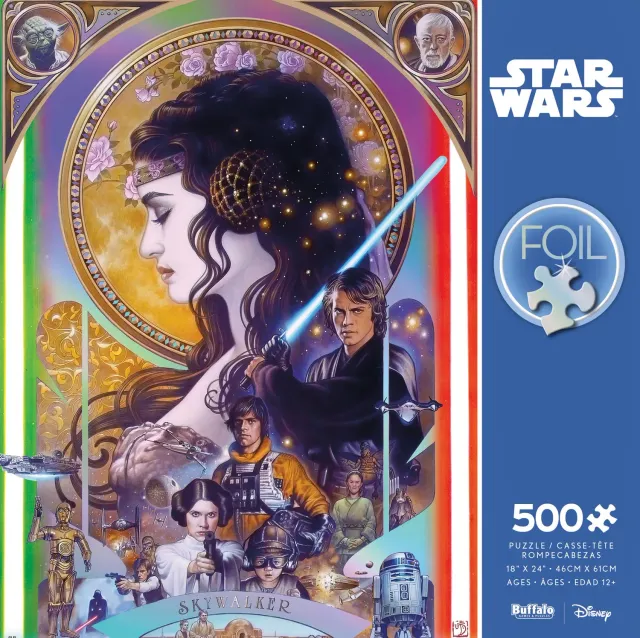Ceaco Star Wars Skywalker puzzle 500 piese foil