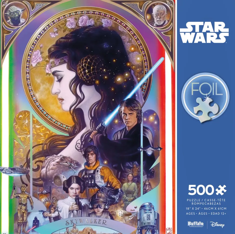 Ceaco Star Wars Skywalker puzzle 500 piese foil