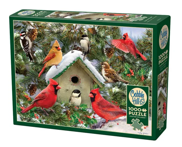 Cobble Hill Festive Feast puzzle 1000 piese pasari