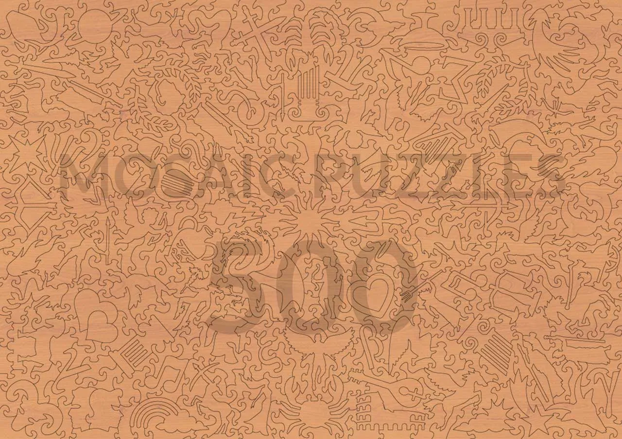 Mosaic Puzzles Marat Assassinated David puzzle lemn 500 piese