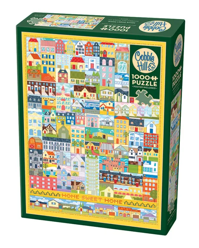 Cobble Hill Home Sweet Home puzzle 1000 piese case