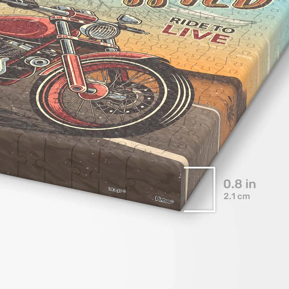 PieceRelax Puzzle Canvas Born to be Wild HN1274 puzzle