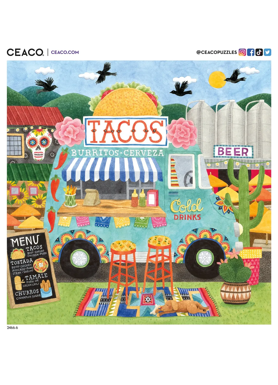 Ceaco Taco Truck 2 puzzle 500 piese camion