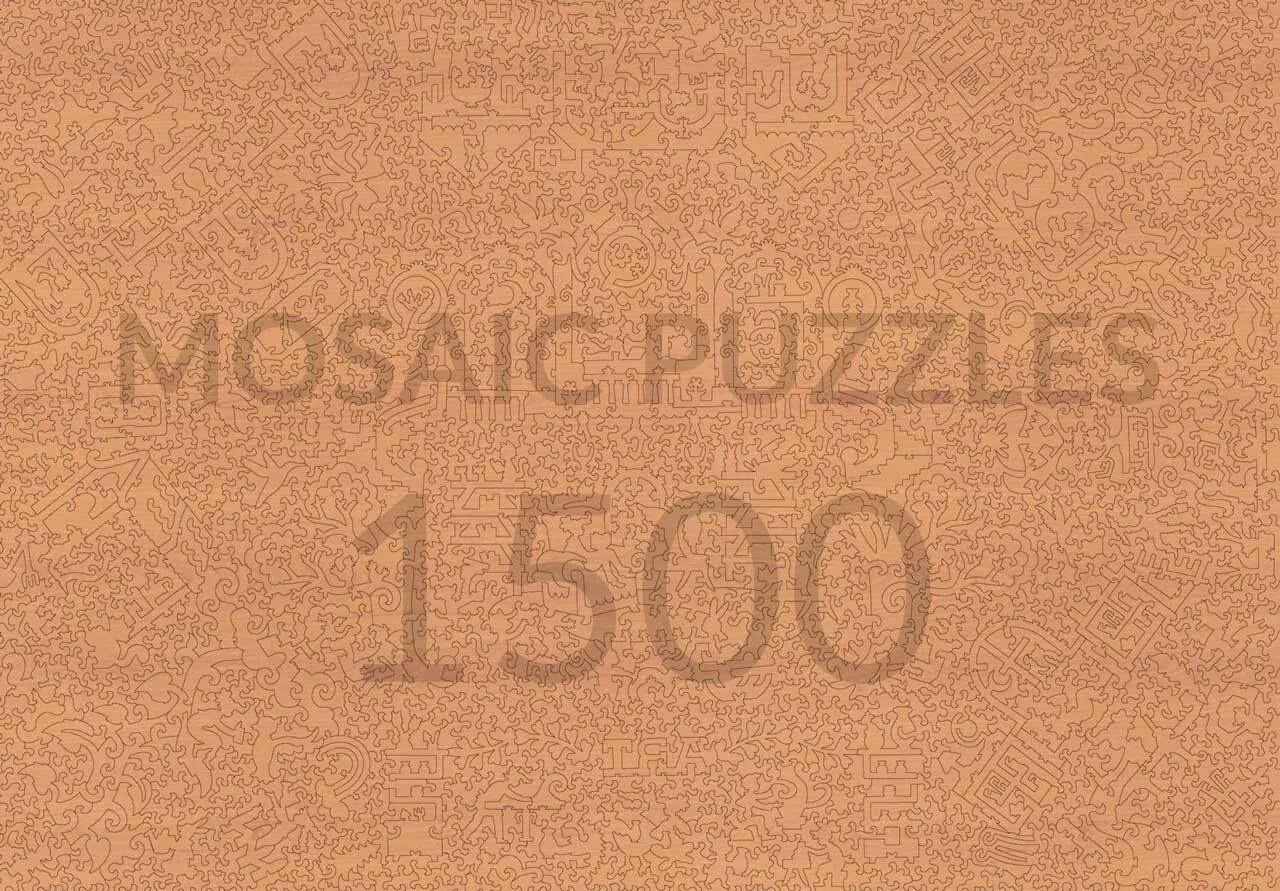 Mosaic Puzzles Books Coffee Shop puzzle lemn 1000 piese cozy