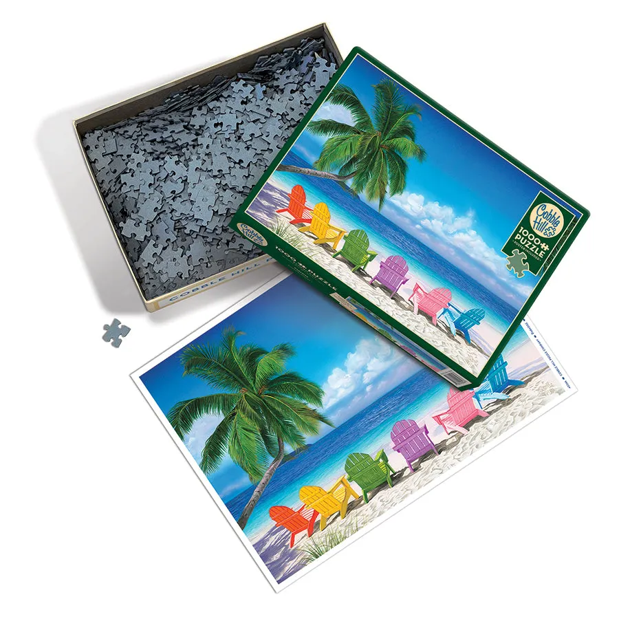 Cobble Hill Paradise puzzle 1000 piese plajă