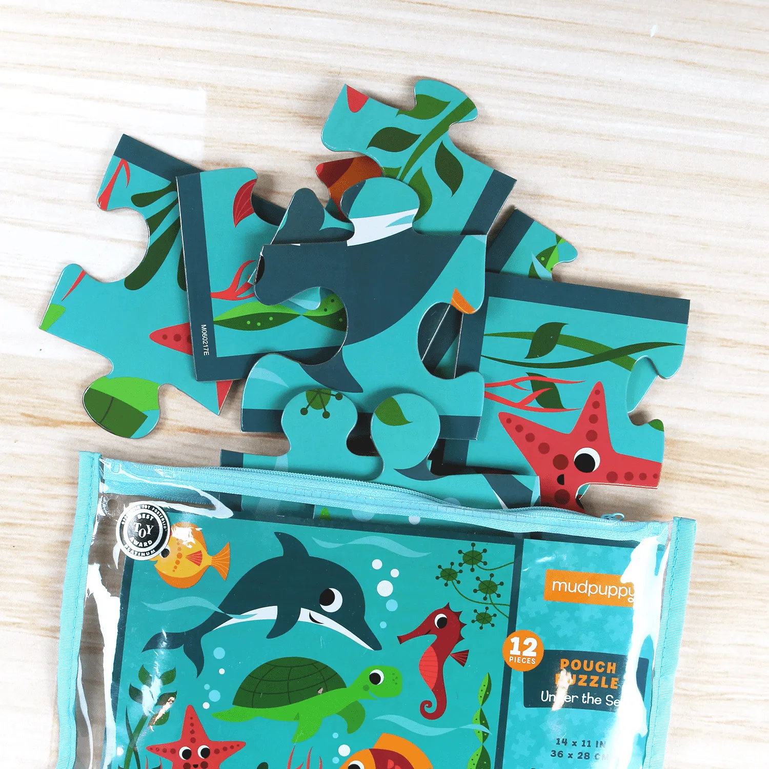 Mudpuppy Under The Sea puzzle 12 piese