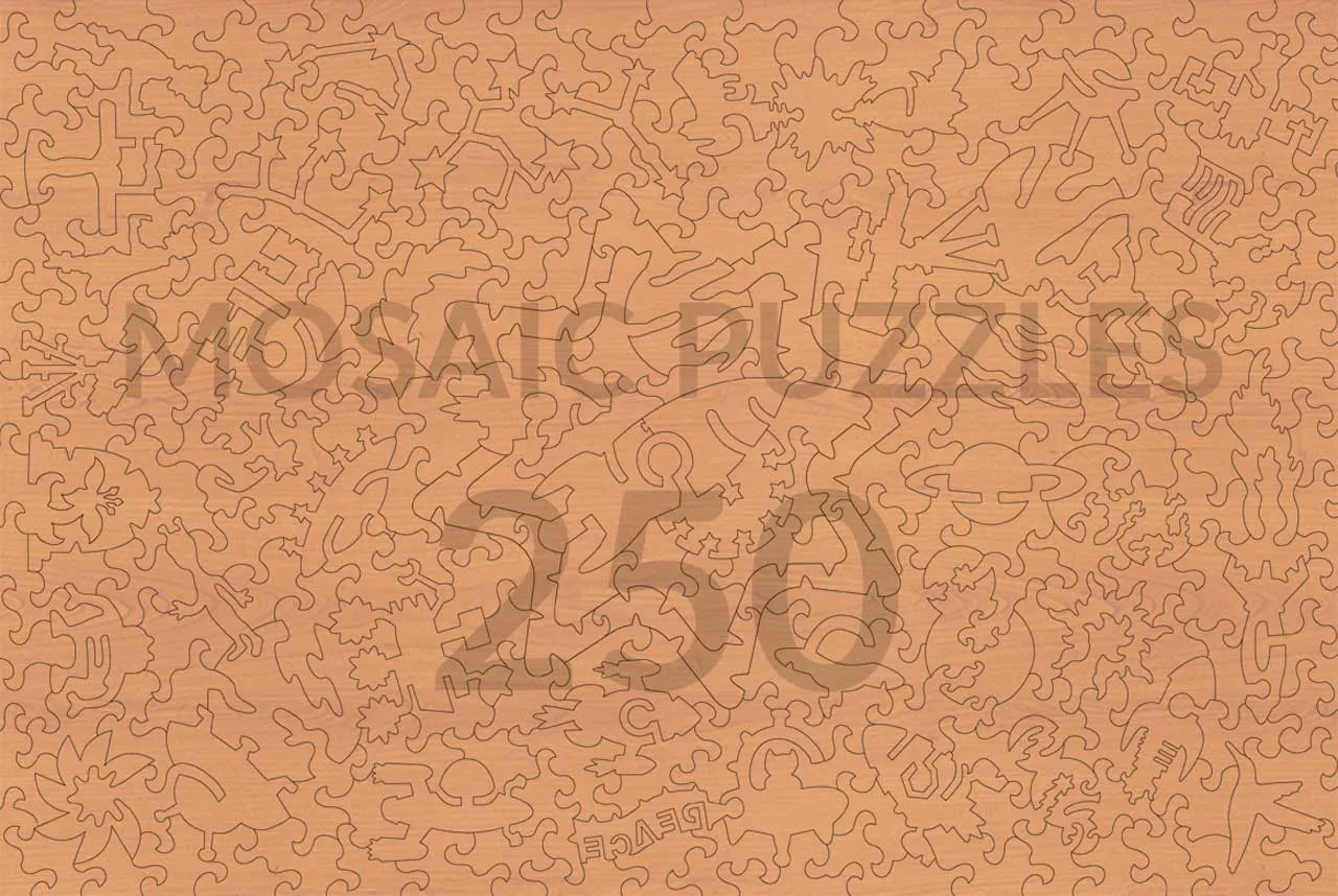 Mosaic Puzzles Pillars of Creation puzzle lemn 1000 piese spatiu