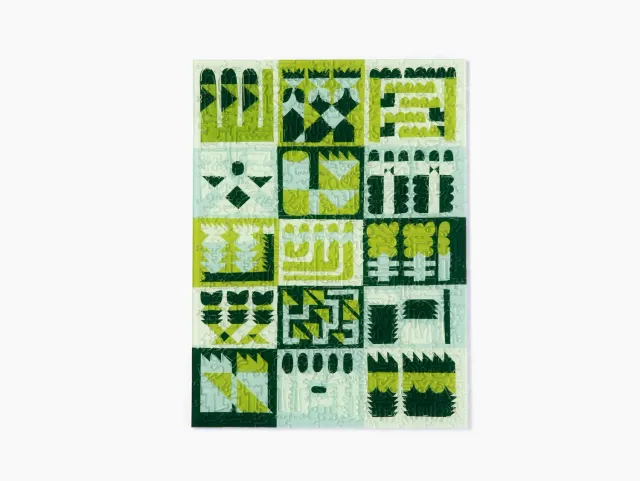 Eklektik Pieces The Garden puzzle 270 piese verde