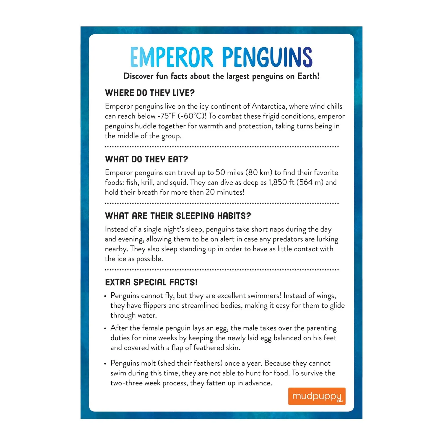 Mudpuppy Penguin's Iceberg Adventure joc cooperativ