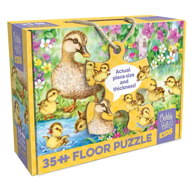 Cobble Hill Ducklings puzzle podea 35 piese rătute