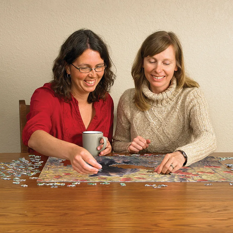 Cobble Hill Den Dreams puzzle 500 piese urs toamna