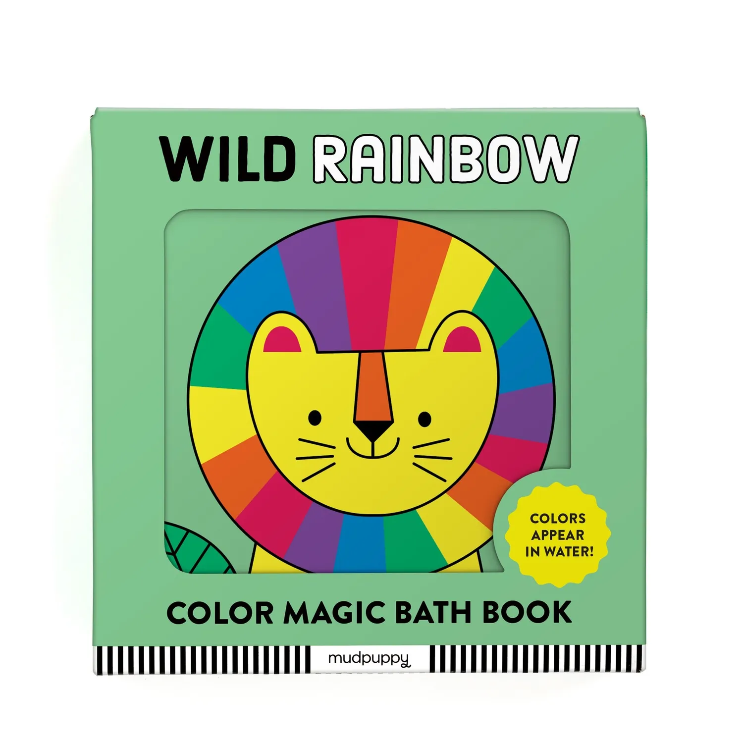 Mudpuppy Color Magic Wild Rainbow carte de baie