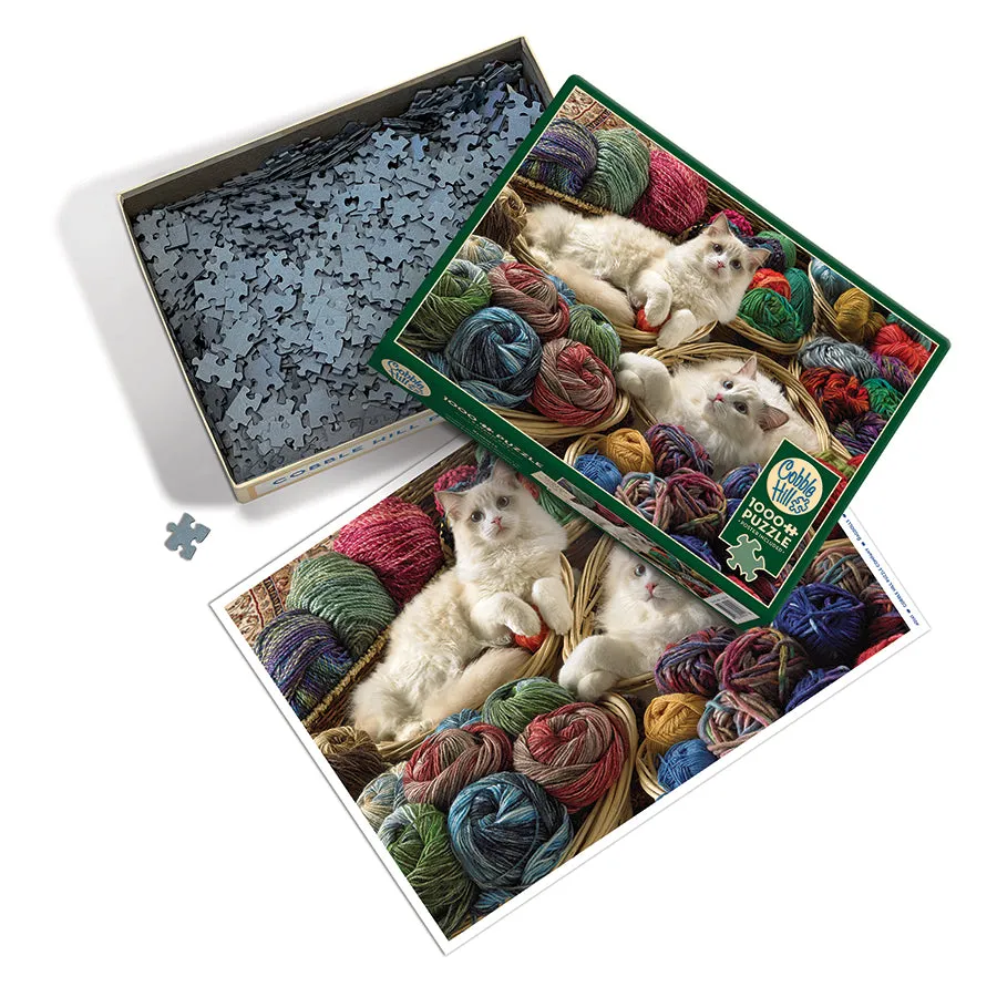 Cobble Hill Ragdolls puzzle 1000 piese pisici