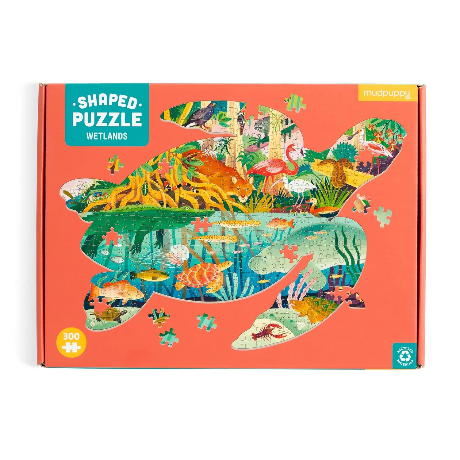 Mudpuppy Wetlands Puzzle 300 piese testoasa 58cm