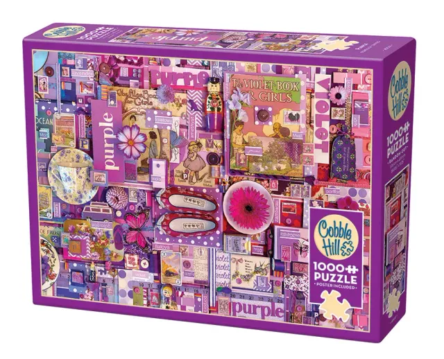Cobble Hill Purple puzzle 1000 piese mov