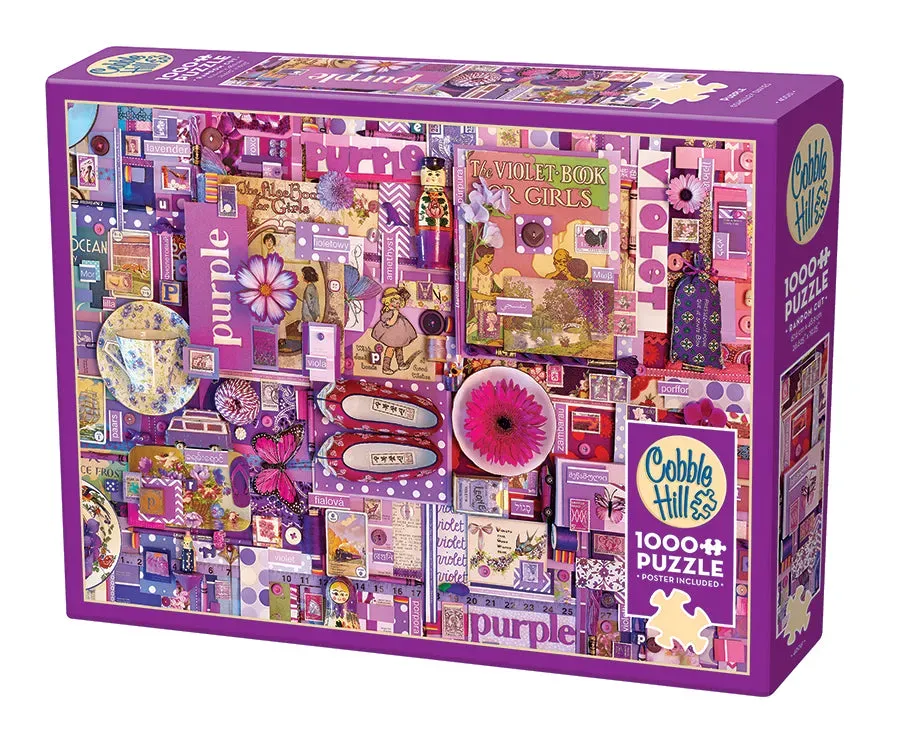Cobble Hill Purple puzzle 1000 piese mov