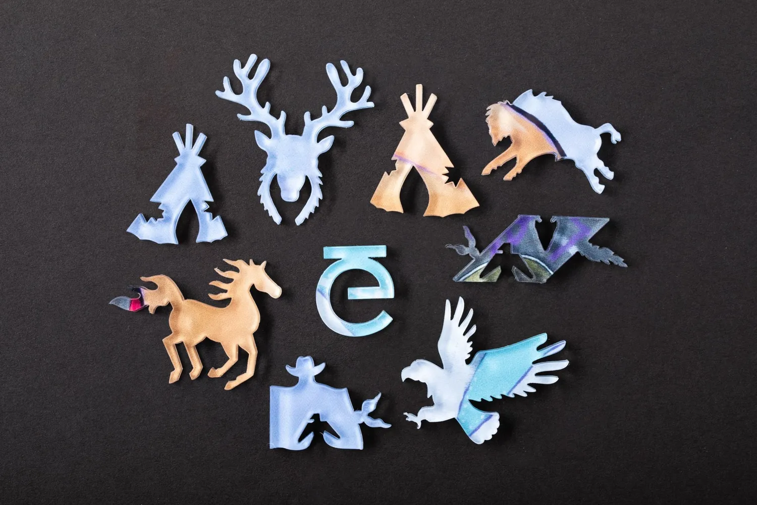 Eklektik Pieces Patrick Kills Crow puzzle 290 piese portret