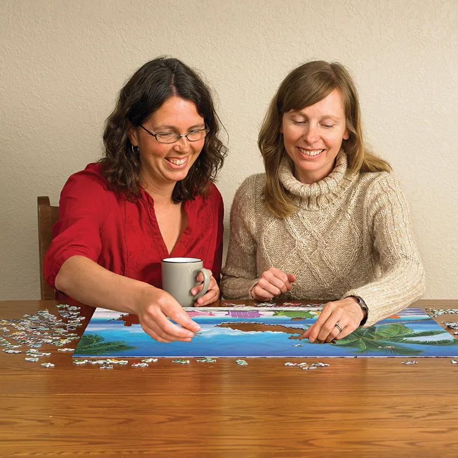 Cobble Hill Paradise puzzle 1000 piese plajă