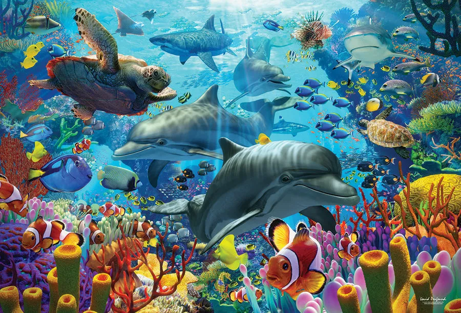 Cobble Hill Coral Sea puzzle 2000 piese ocean