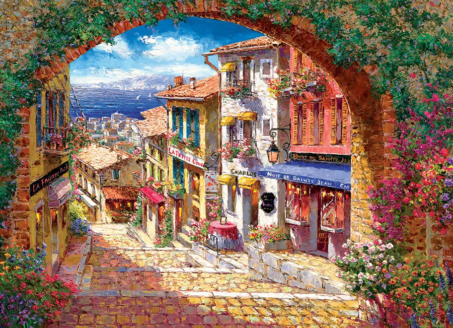 Cobble Hill Archway to Cagne puzzle 500 piese peisaj