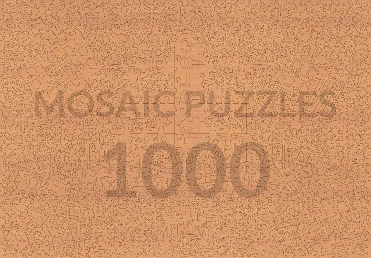 Mosaic Puzzles Cruising Through Ocean Drive puzzle lemn 100 piese